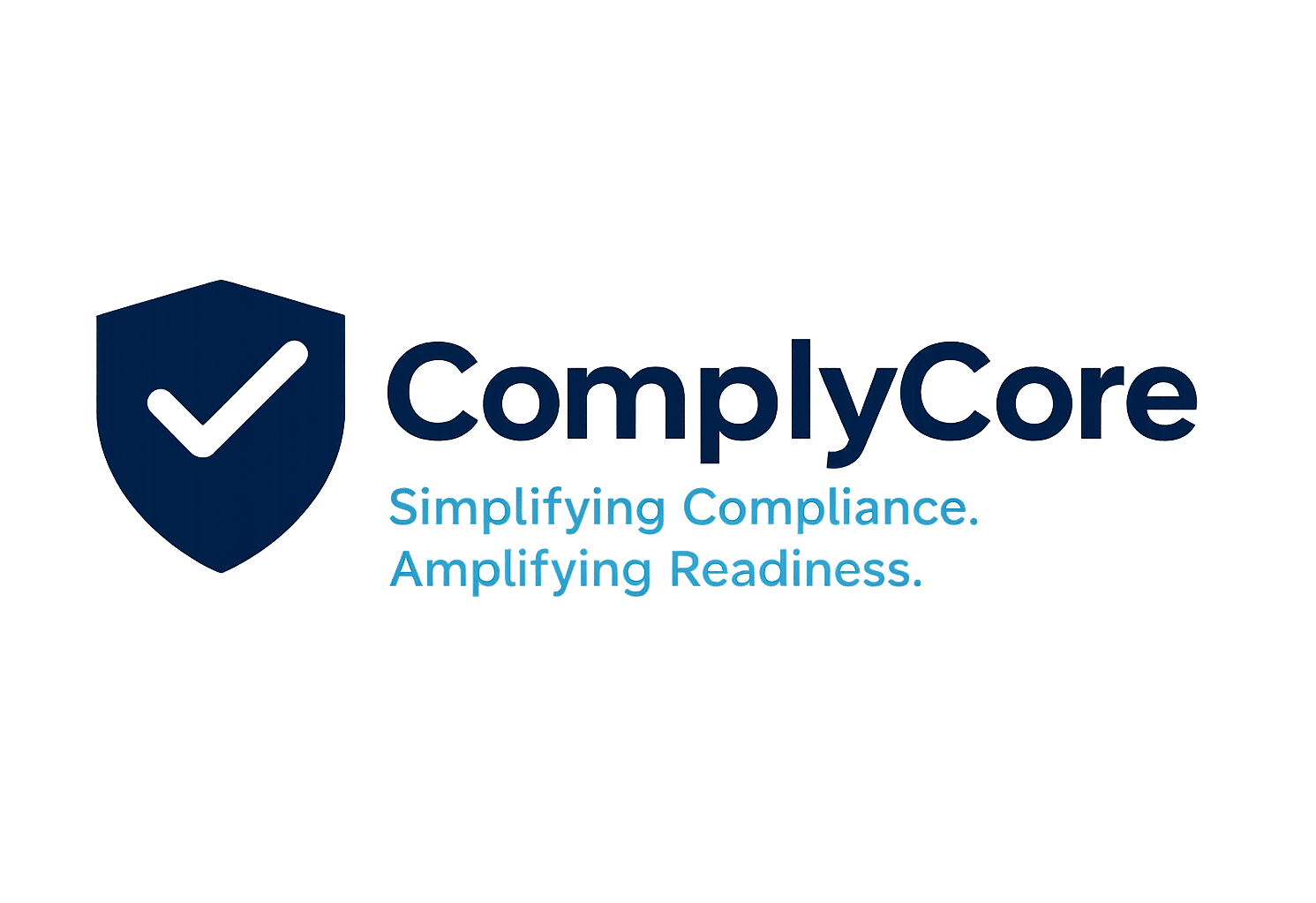 ComplyCore Logo ComplyCore logo – CMMC evaluation platform branding